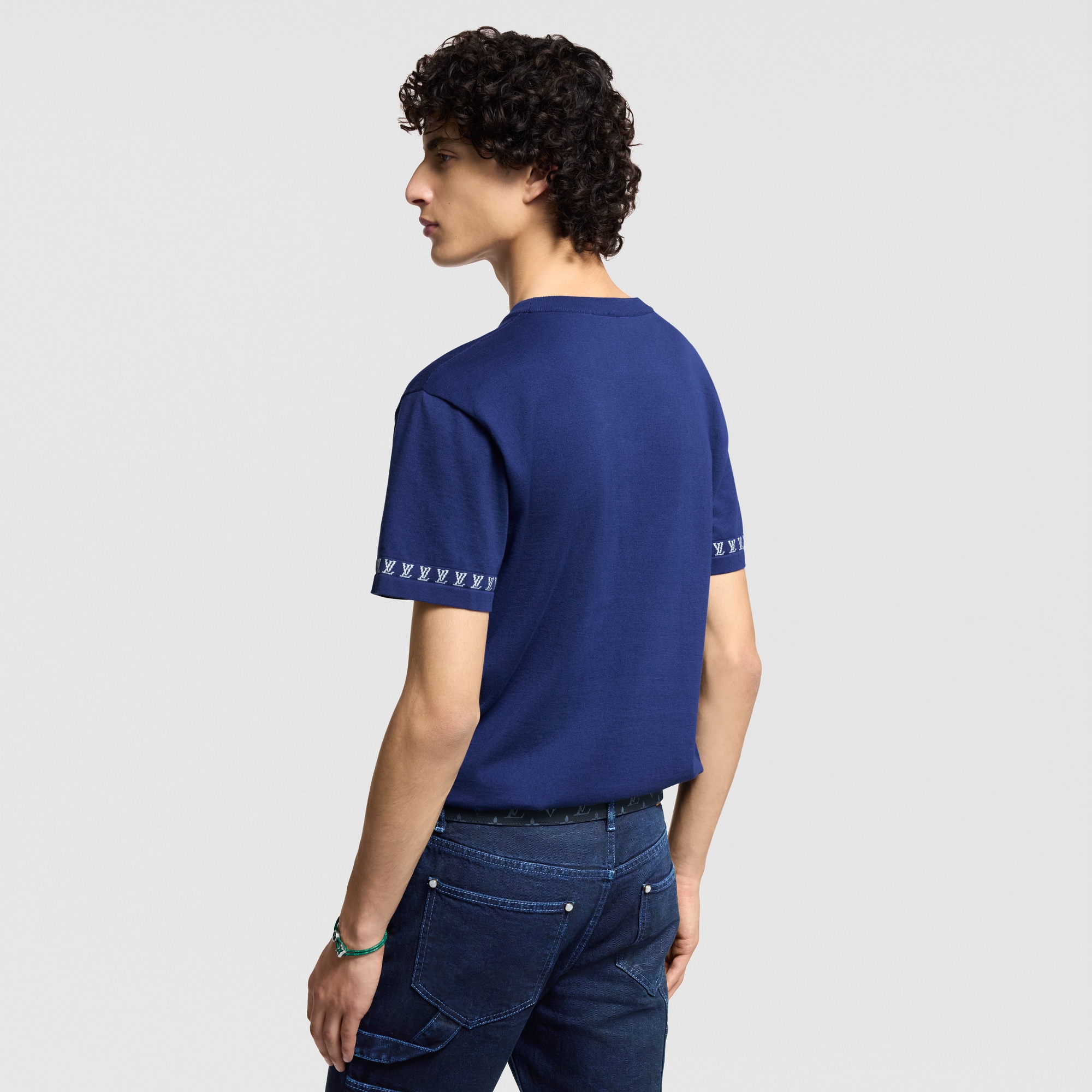 Signature Short-Sleeved Cotton Crewneck - Ready-to-Wear | LOUIS